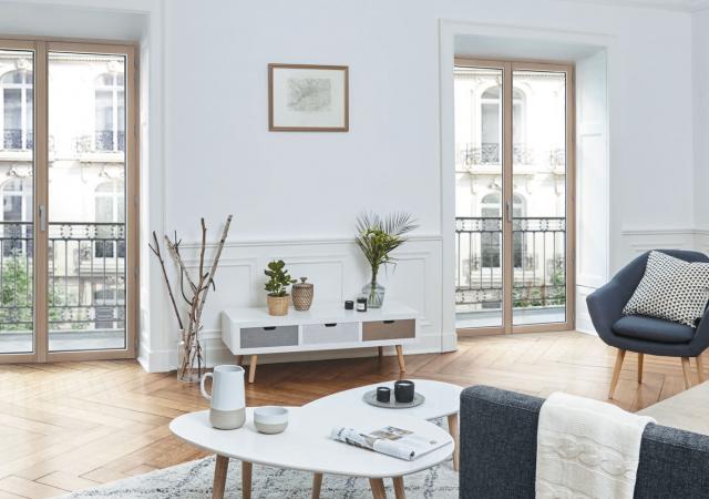 Menuiserie mixte bois aluminium M�o