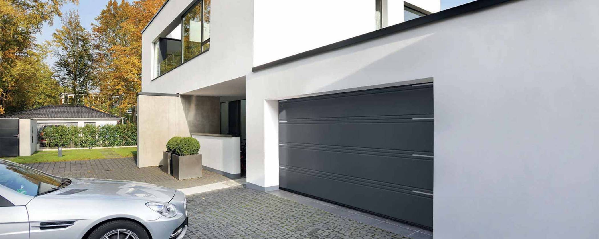 Image d'une porte de garage � fermeture sectionnelle